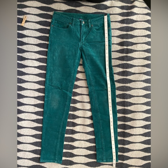 Patagonia Organic Cotton Corduroy Pants in Crater Blue Women's Size 28 - Picture 10 of 16